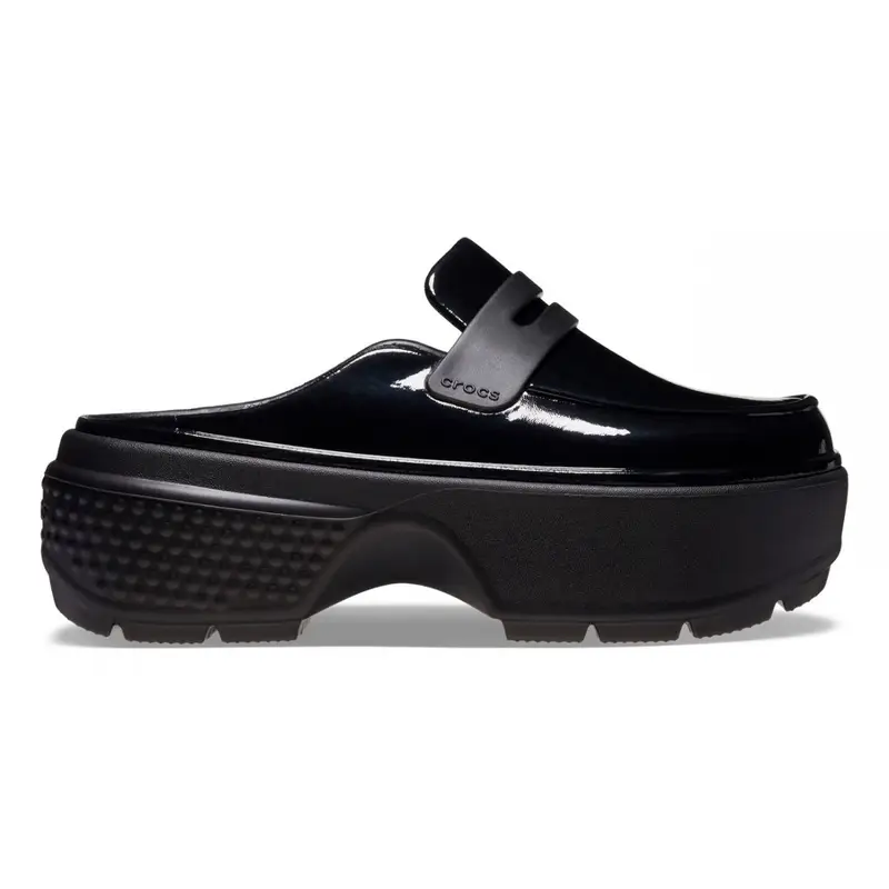 Stomp high shine loafer Black