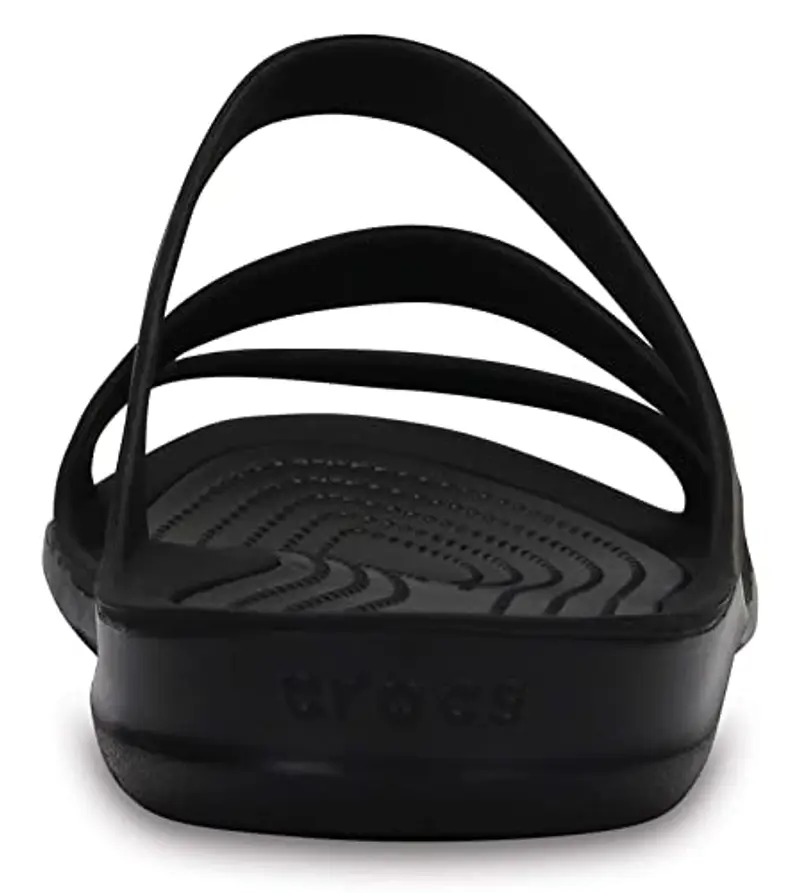Crocs Swiftwater Sandal W, Sandali Donna, Nero, 37/38 EU miniatura 2