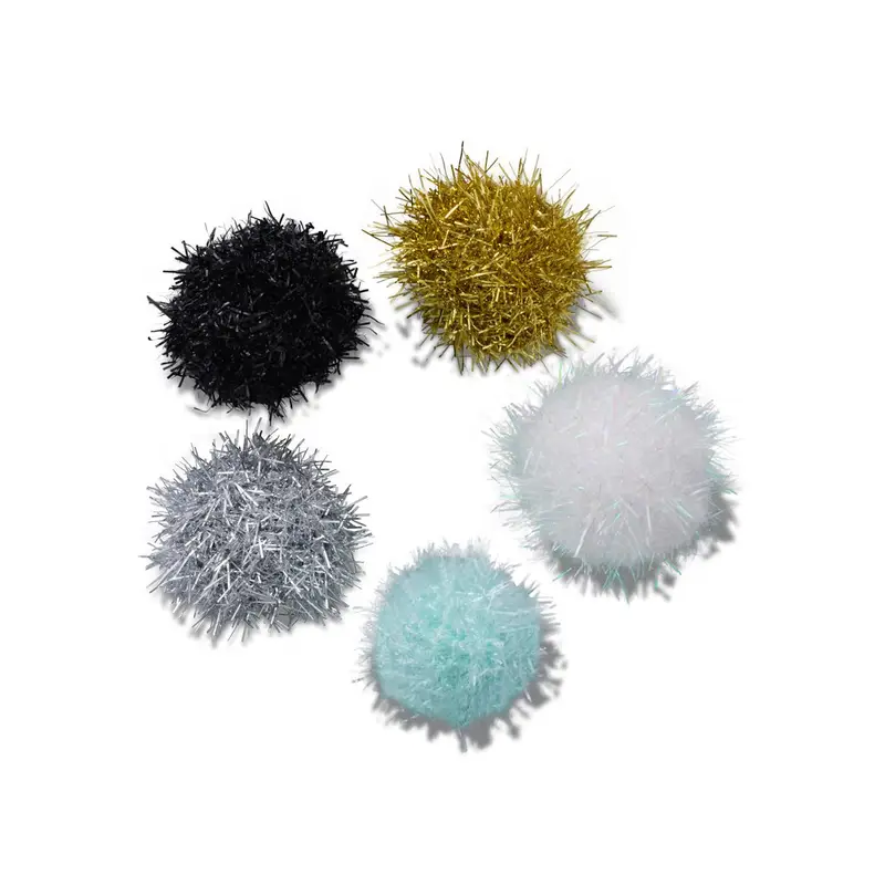Tinsel pom 5 pack UCOL