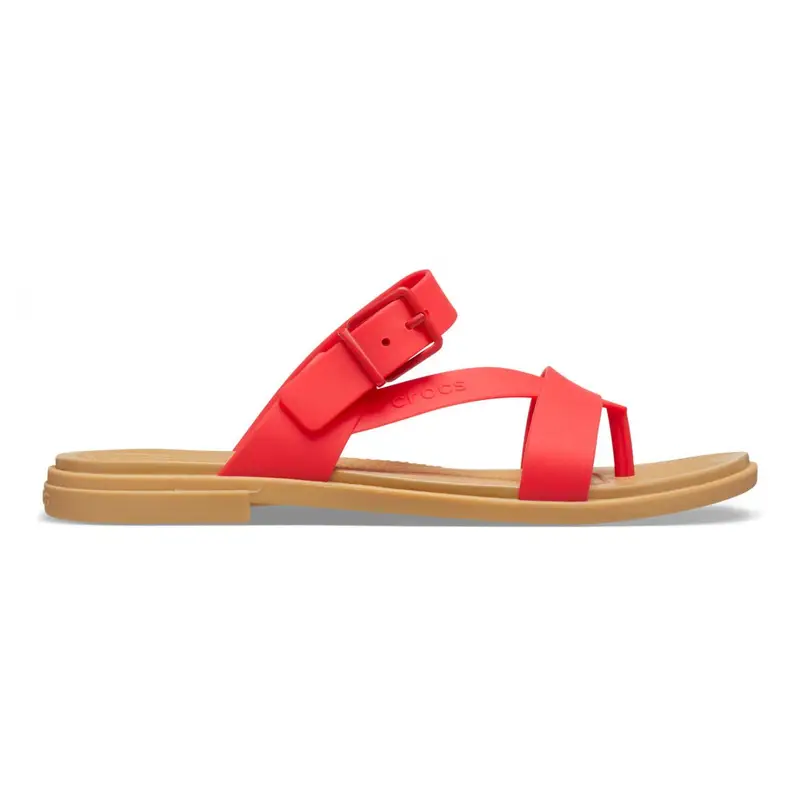tulum toe post sandal w Flame