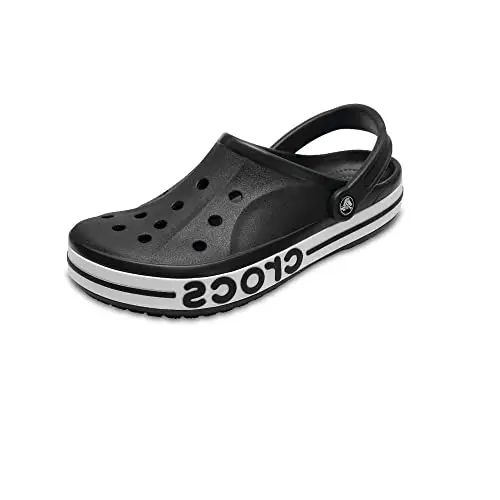 Crocs Unisex Adulto Bayaband Clog Sabot, Black/White, 43/44 EU miniatura 2