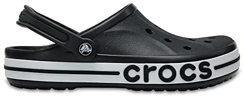 Crocs Unisex Adulto Bayaband Clog Sabot, Black/White, 46/47 EU miniatura 2