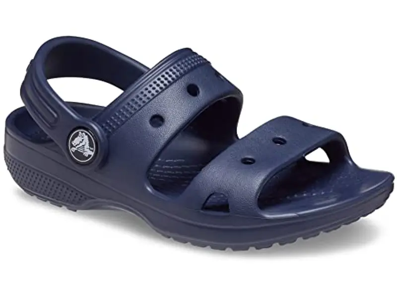 Crocs Unisex Bambino Classic Crocs Sandal T Sandalo, Navy, 22/23 EU
