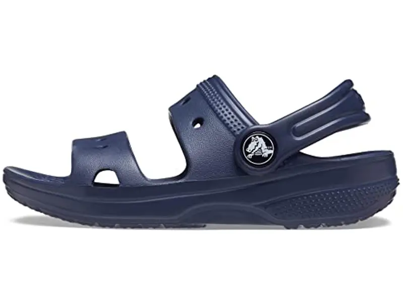 Crocs Unisex Bambino Classic Crocs Sandal T Sandalo, Navy, 22/23 EU miniatura 3