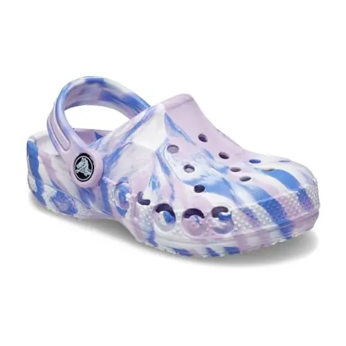 Crocs Zoccoli a Punta Chiusa Bambino, 19 EU, Lavanda/Multicolore, 25/26 EU miniatura 2