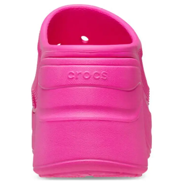 Zoccoli Comodi alla Moda Versatili Calzature da Donna Rosa Shock 208547-6TW 39-40 miniatura 3