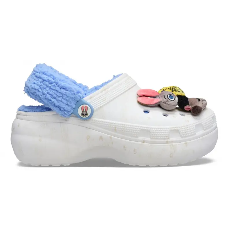 Zootopia lined platform clog MULTI