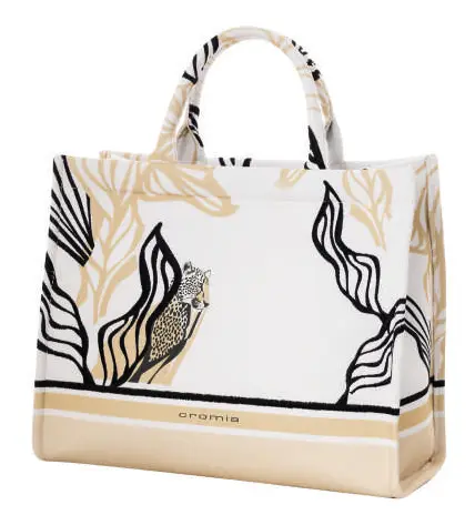Jungle Noir Borsa A Mano e Tracolla 1406311 Bianco+Nero