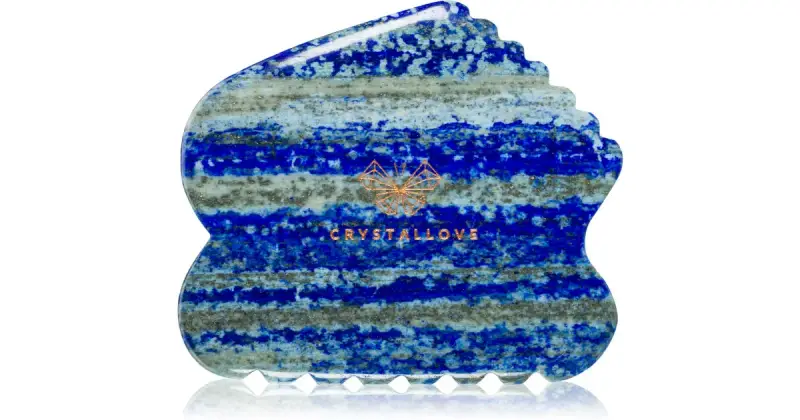 Lapis Lazuli Contour Gua Sha attrezzi per i massaggi