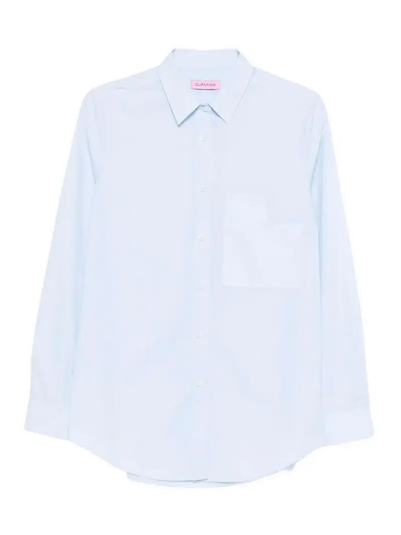 Camicia classica Azzurro