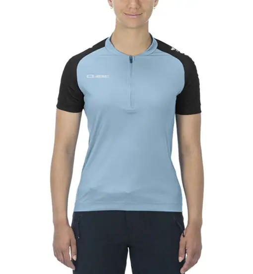 ATX WS Half Zip CMPT S - maglia ciclismo - donna Blue
