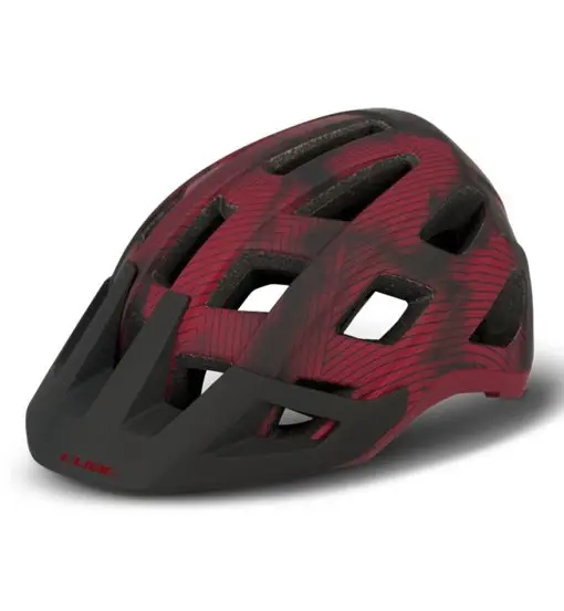 Badger - casco da MTB Red
