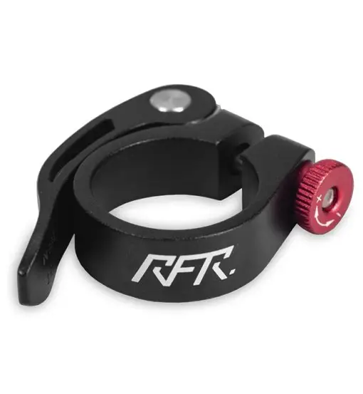 Collarino reggisella con sgancio rapido Black