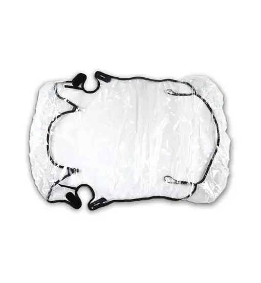 Double CMPT - copertura antipioggia rimorchio bici Grey