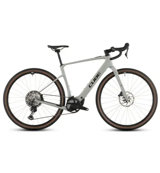 Nuroad Hybrid C 62 Race 400X - e-bike gravel Grey