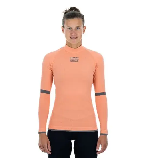 Race Be Warm WS - maglietta tecnica a manica lunga - donna Light Pink
