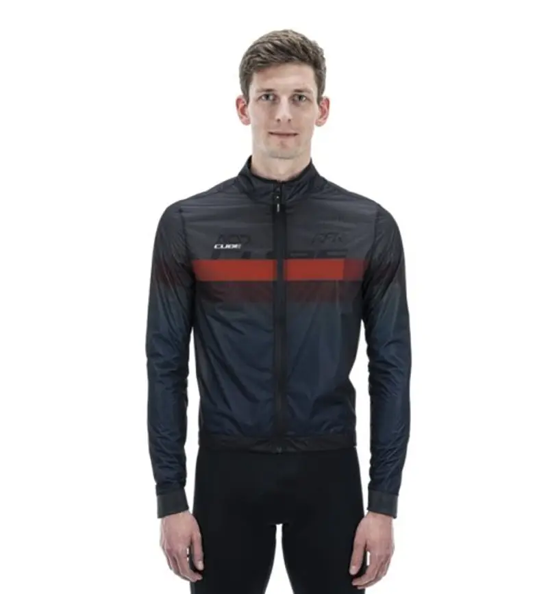 Teamline Wind - giacca ciclismo - uomo Black