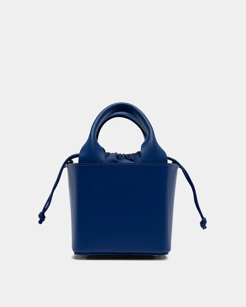 CUBO BAG LEATHER BLUETTE miniatura 3