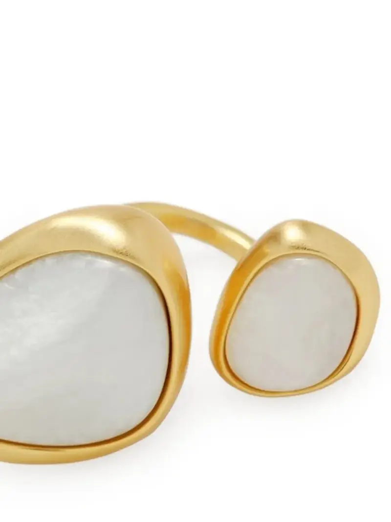 Anello cleo BIANCO miniatura 2