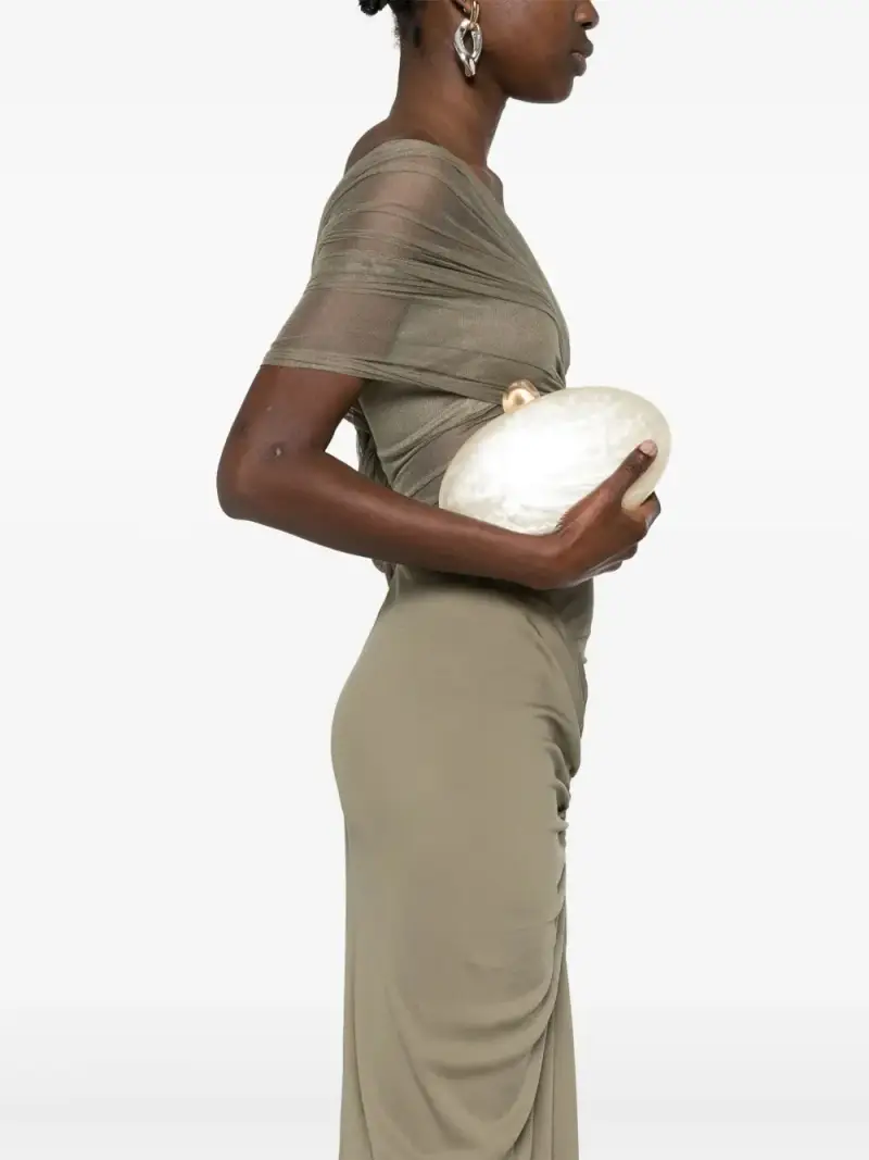 Cult Gaia Clutch Bianco 4080067 miniatura 3