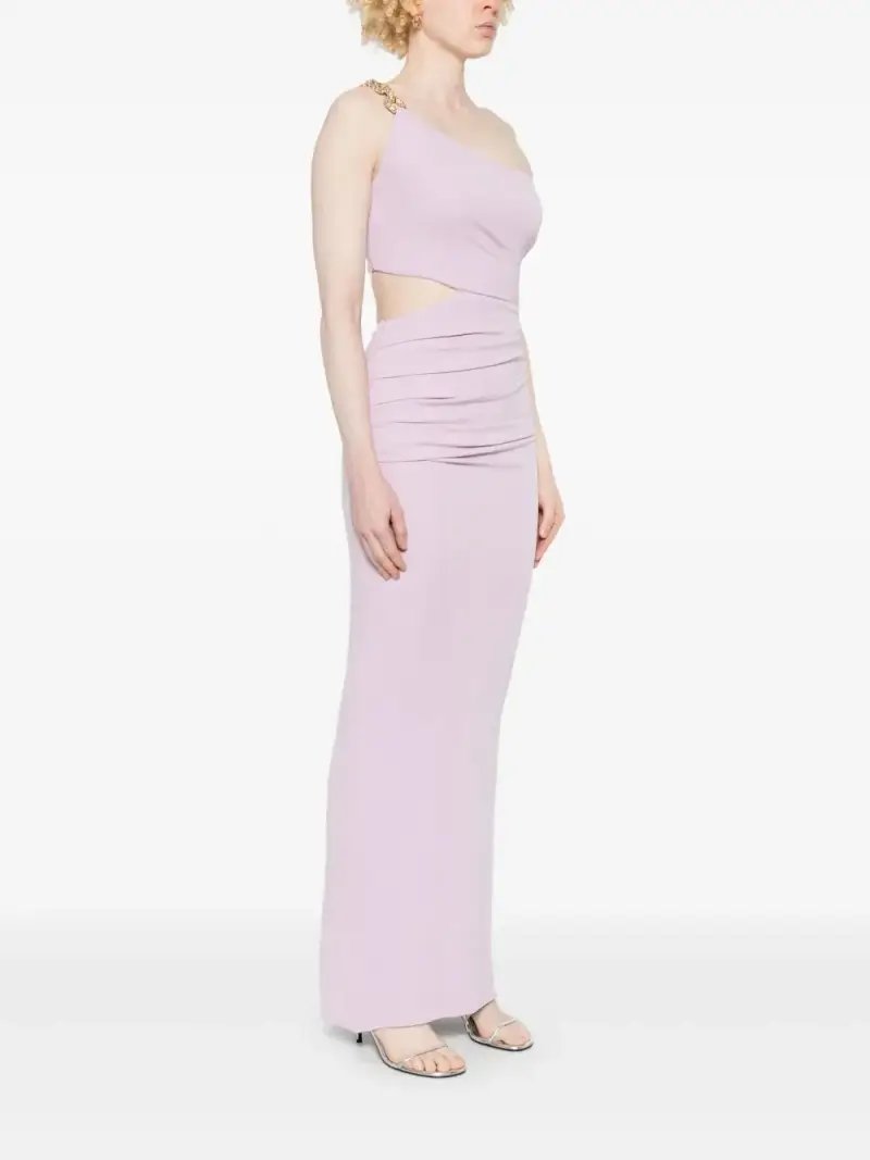 midi dress monospalla VIOLA miniatura 3