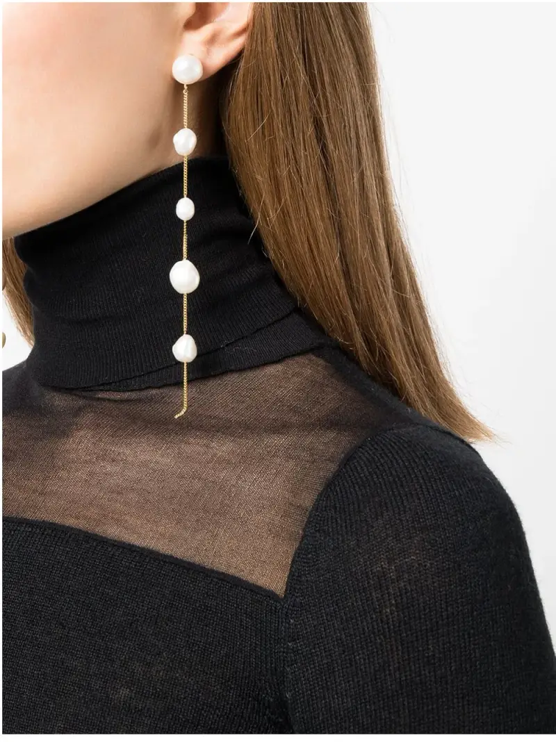 Cult Gaia Orecchini Oro 2734707 miniatura 3