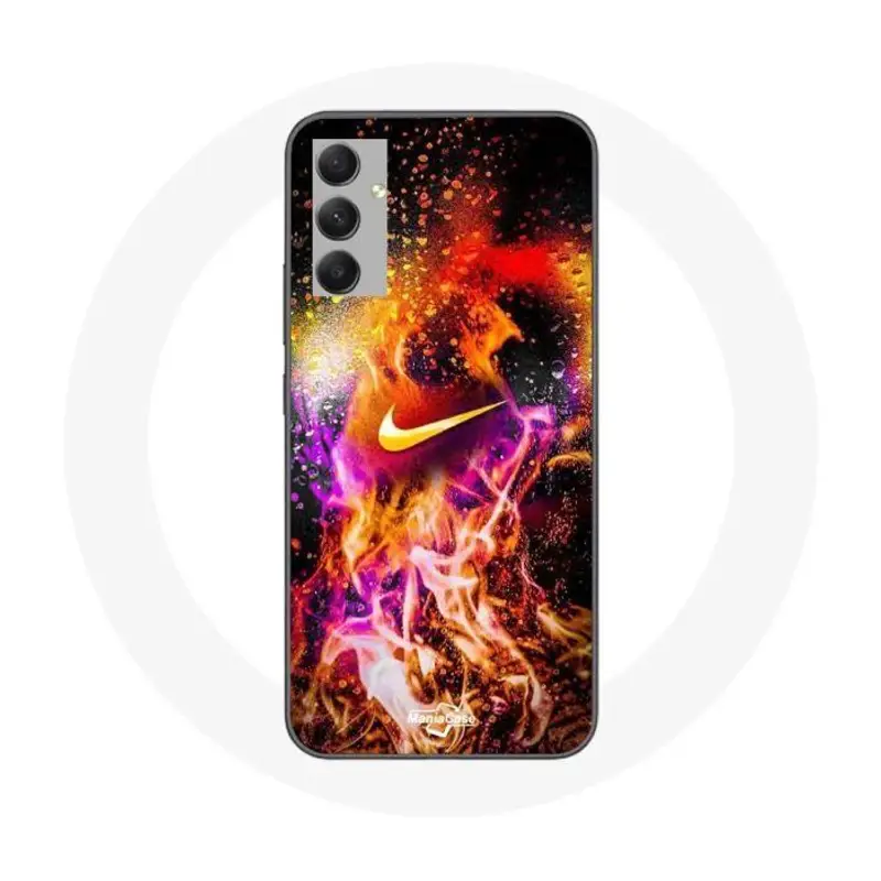 Custodia - Nike - Galaxy A34 5G - Colorata - Morbida - Sintetica