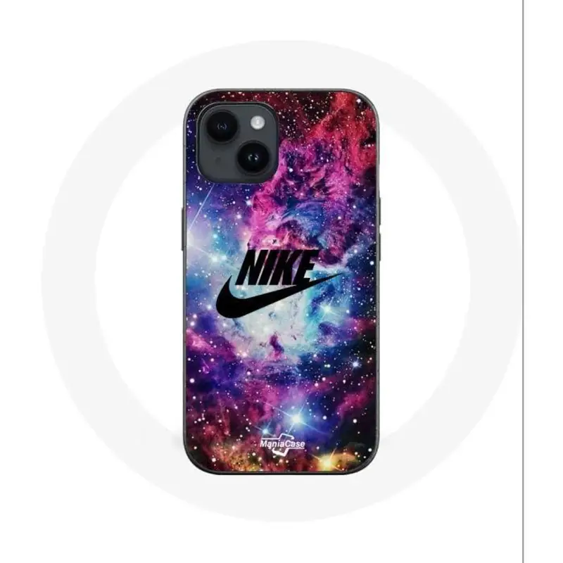 Custodia - Nike - Iphone 14 - Morbida - Colorata - Logo Spazio