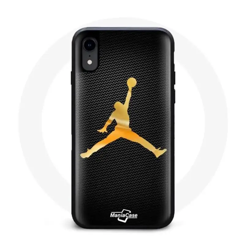 Custodia - Nike - Iphone XR - Giallo - Morbida - NBA