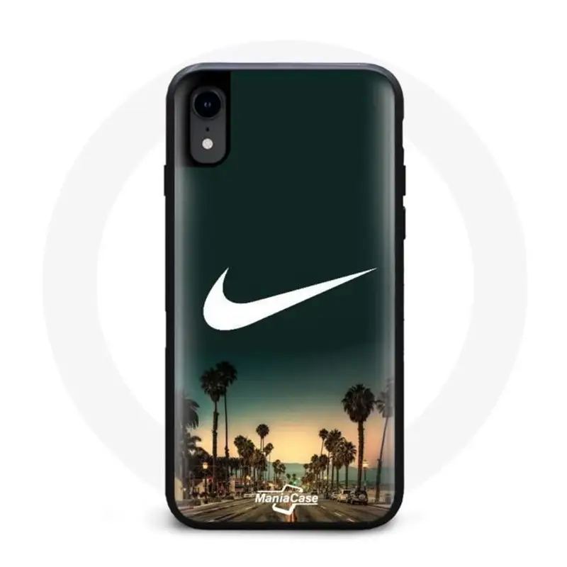 Custodia - Nike - Iphone XR - Logo - Morbida - Protezione dagli urti