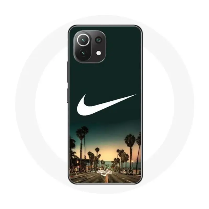Custodia - Nike - Xiaomi Mi 11 Lite - Morbida - Verde - Palma Miami