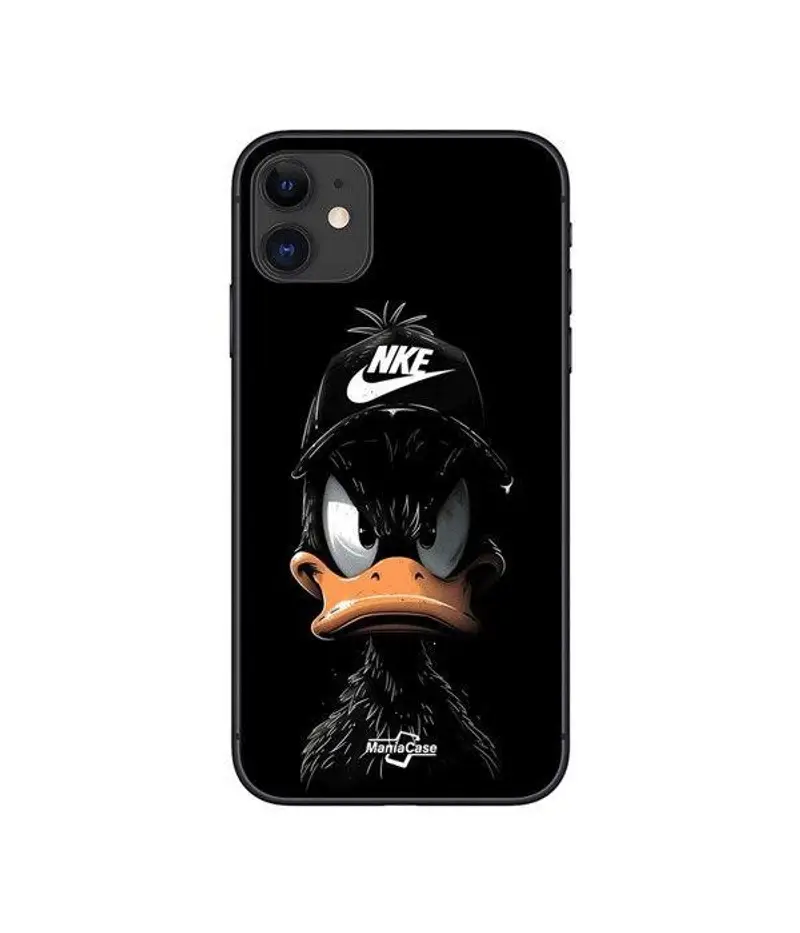Custodia per telefono - Nike - Iphone 12 - Morbida - Silicone - Motivo Donald