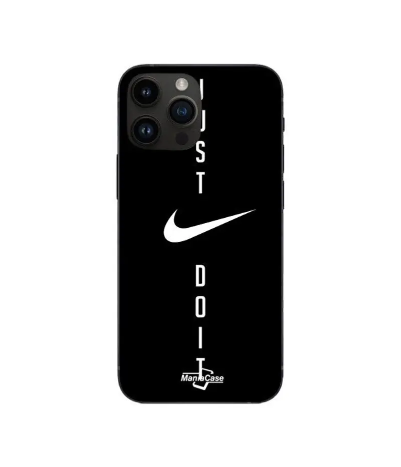 Custodia per telefono - Nike - Iphone 15 Pro Max - Morbida - Silicone - Just do it
