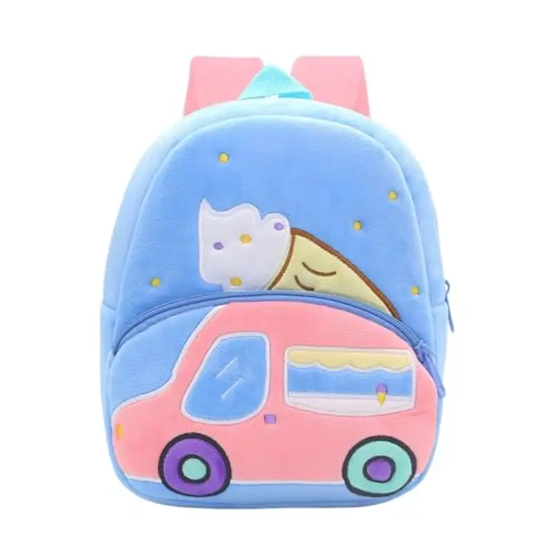 Cute Carto"n Mini Zaini per asilo nido per bambini e bambine, scuola o viaggio, rosa, 26 miniatura 3