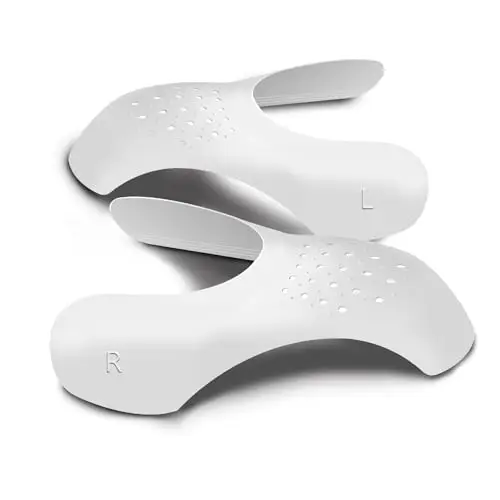 CuteHome Protezione per scudi delle sneaker contro le pieghe delle scarpe, prevenzione della piega delle toebox, UE
