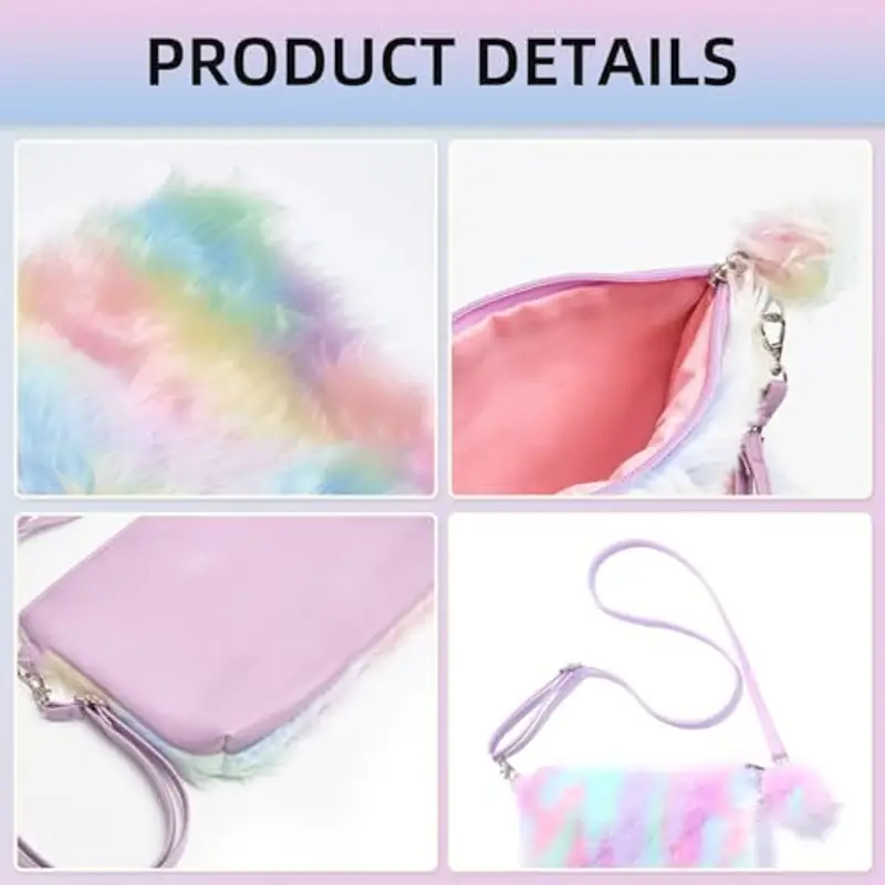 CWPFVQA Borsa a tracolla Multicolore 1446345 miniatura 3