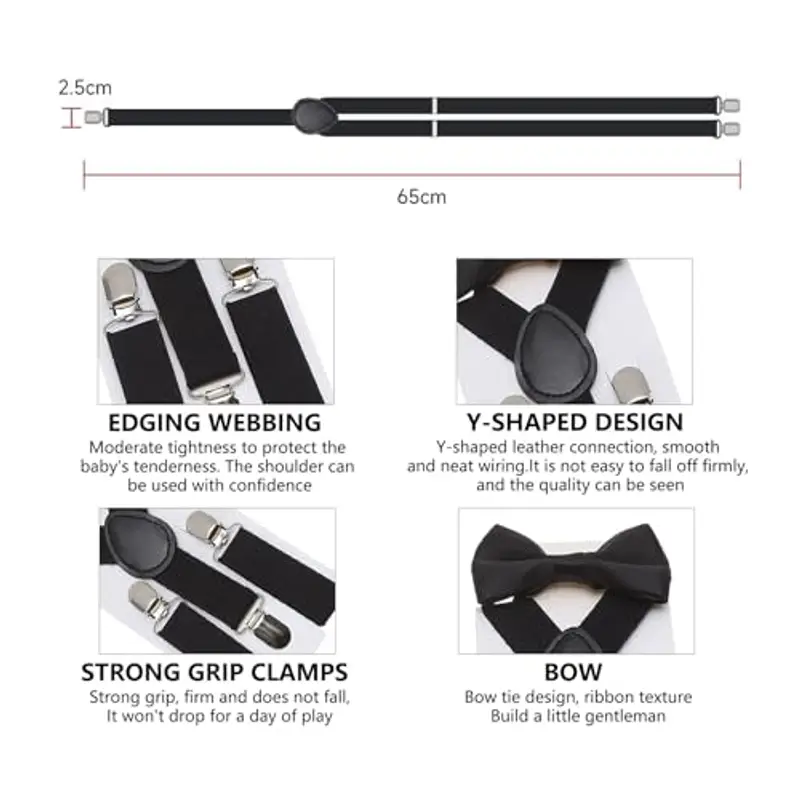 CXNXFD Bretelle Nero 2323674 miniatura 3