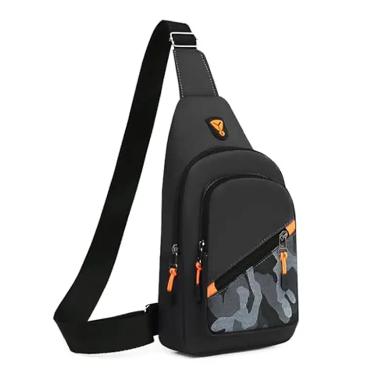 CYchen Borsello Uomo Nero 815123