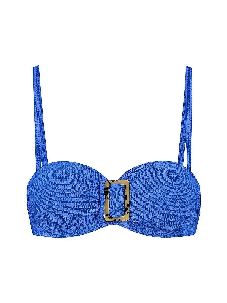 Top bikini da donna Wavy Blue blu | 36C
