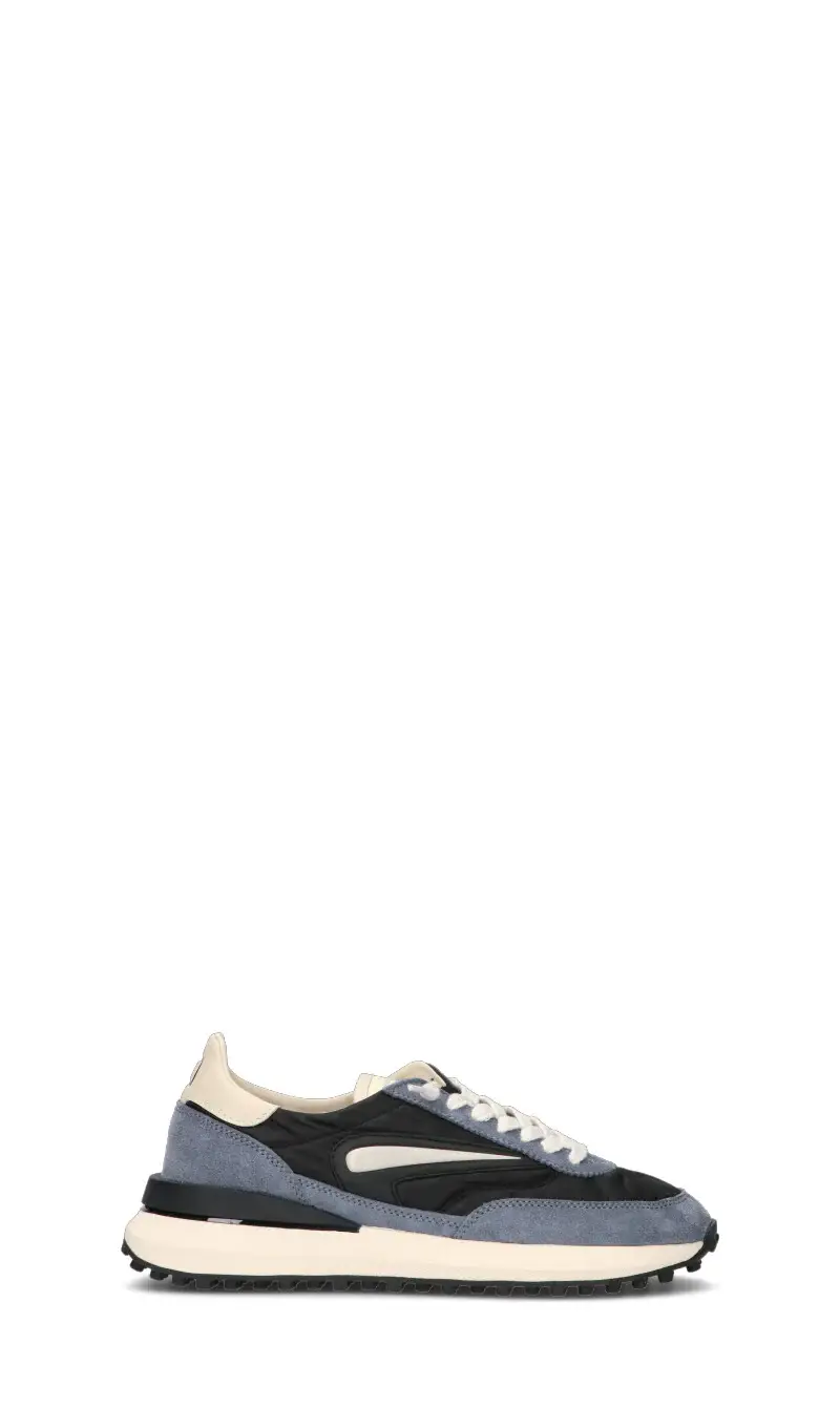 D.a.t.e. D.a.t.e. Sneakers uomo multicolor in pelle scamosciata e