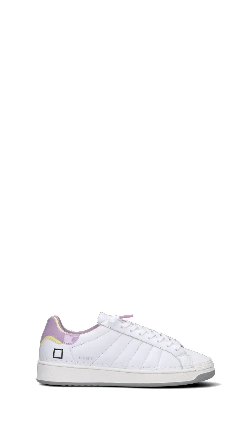 . BASE SOFT Sneaker donna bianca/lilla in pelle Vario