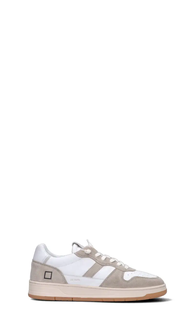 COURT 2 0 VINTAGE CALF Sneaker uomo bianca/beige in pelle Vario