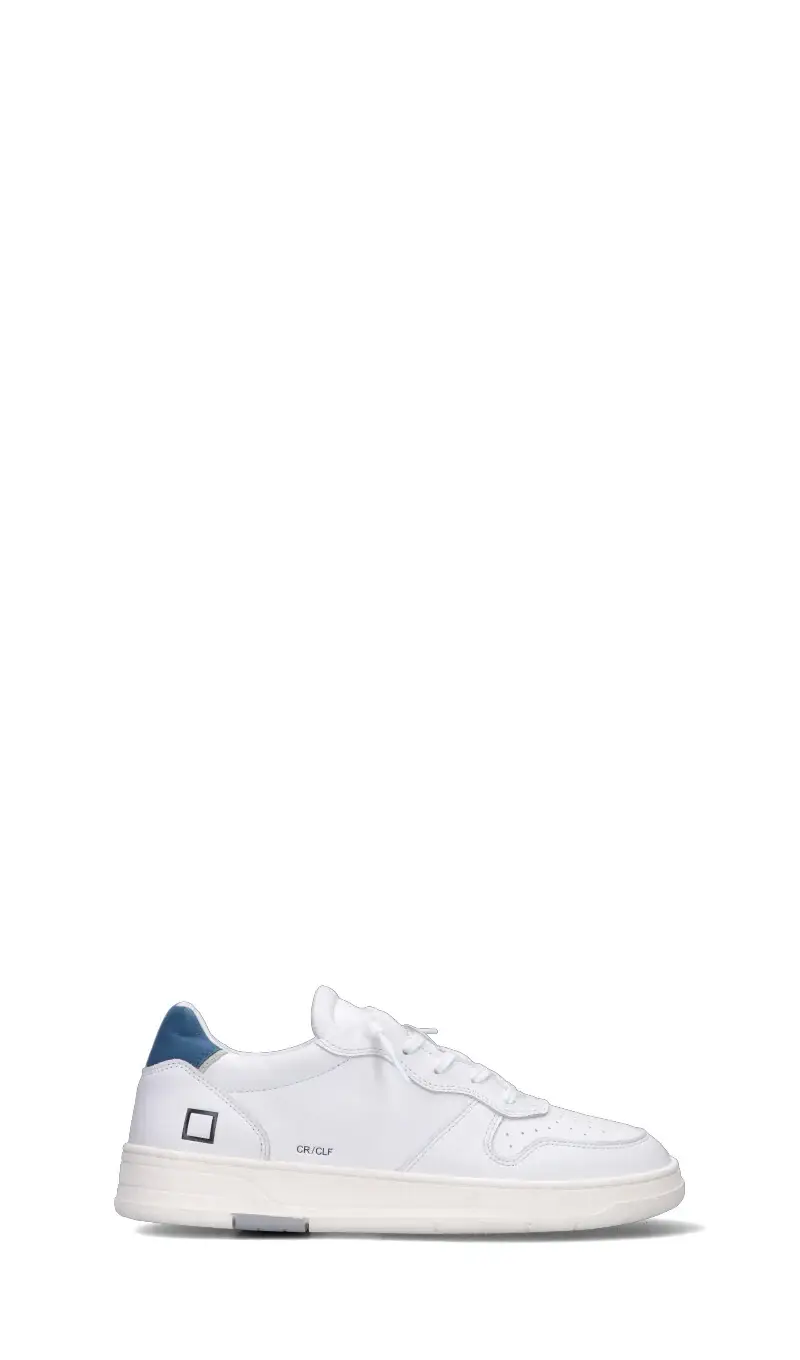 COURT CALF Sneaker uomo bianca/blu in pelle Vario