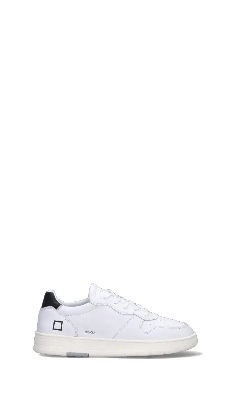 COURT CALF Sneaker uomo bianca/nera in pelle Vario