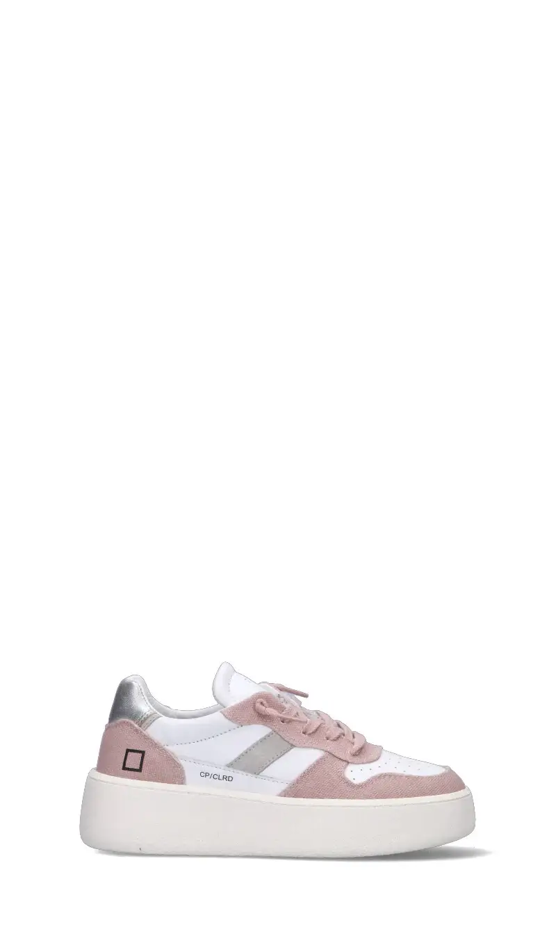 . COURT PLATFORM Sneaker donna bianca/rosa Vario