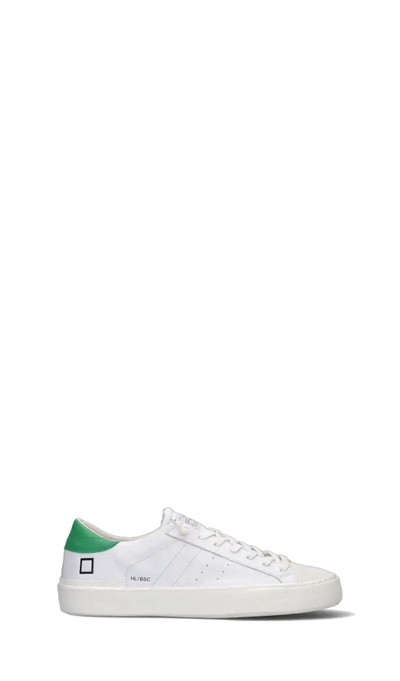 . HILL LOW BASIC Sneaker uomo bianca/verde Vario