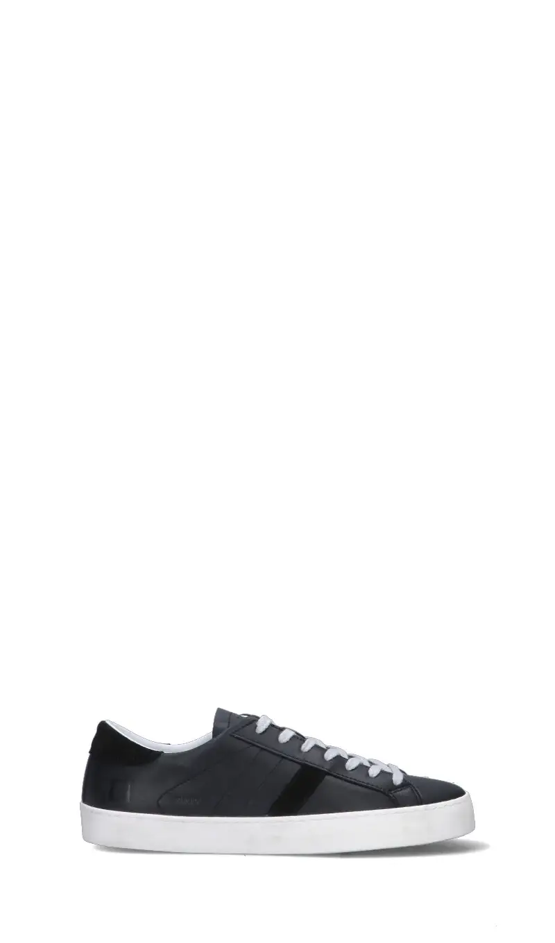 . - HILL LOW Sneaker uomo nera in pelle Vario