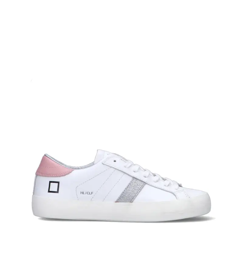 Sneaker donna bianca in pelle Vario