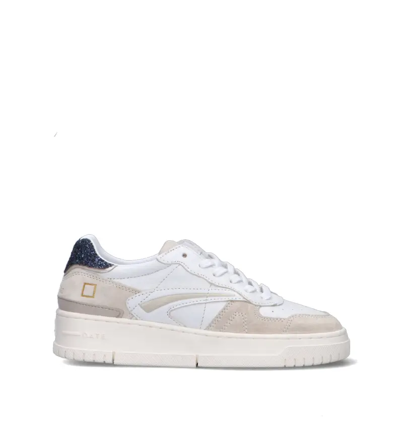 Sneaker donna bianca in pelle Vario