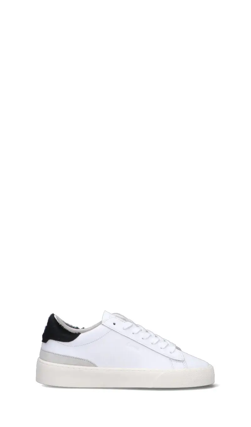Sneaker donna bianca/nera in pelle Vario